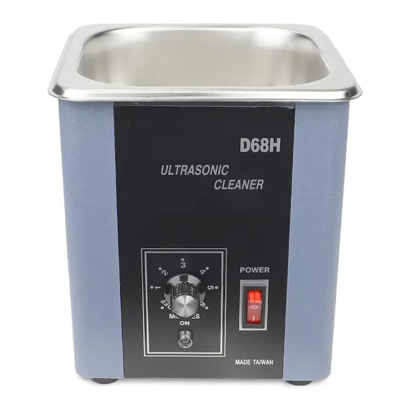 Ultrasonic Jewelry Cleaner Digital Timer - D-68 Dijital Ultrasonik Temizleyici 2L 68W