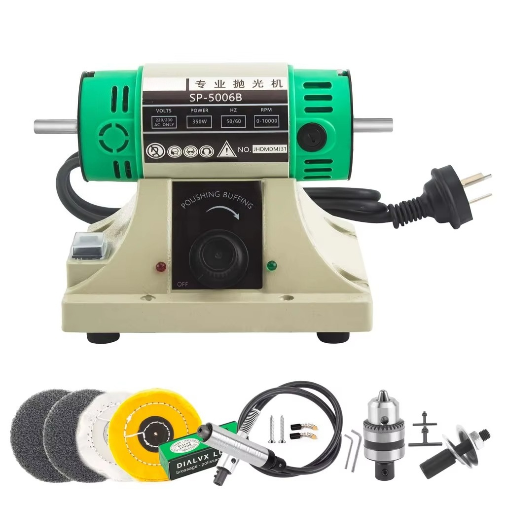 Bench Buffer Jewelry Polishing Machine - 3 İnç Ayarlanabilir Tezgah Tipi Taşlama