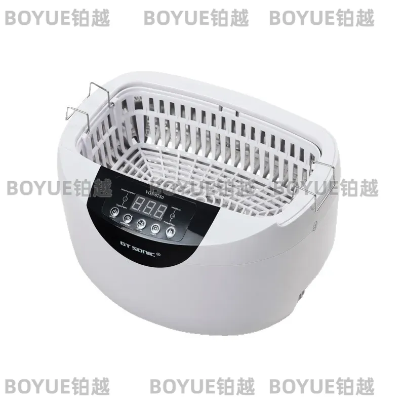 Ultrasonic Cleaner Machine Glasses Denture - Mini Ultrasonik Temizleyici 2.5L Yüksek Frekanslı