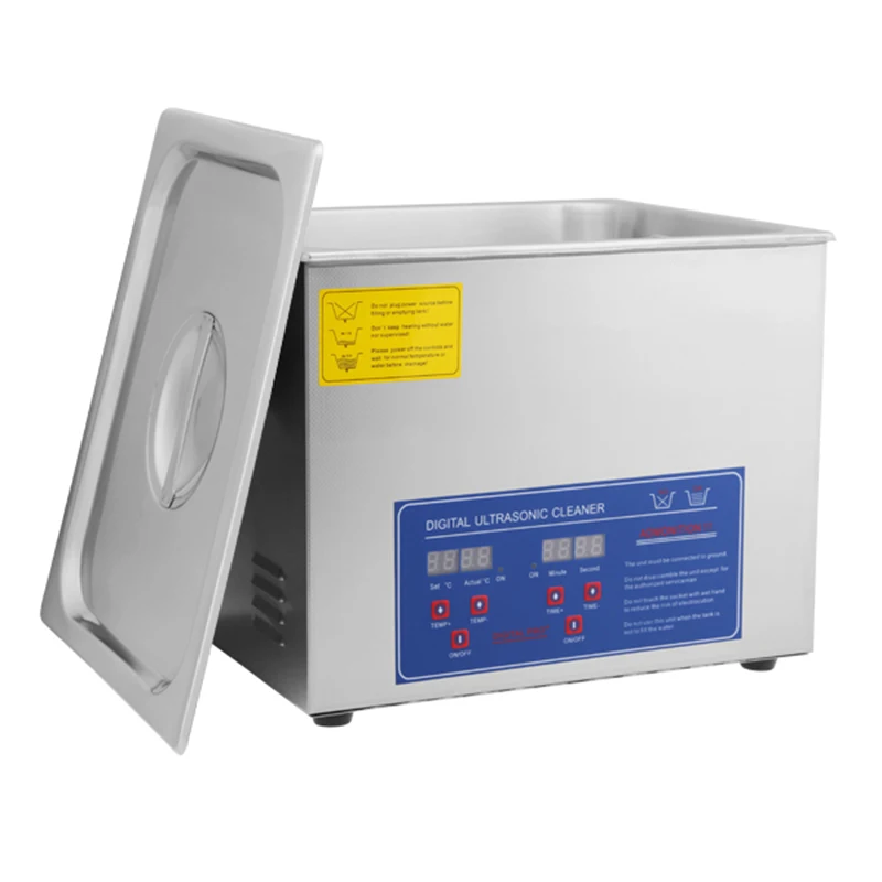 Ultrasonic Jewelry Cleaner Digital Timer - 2026-15L Ultrasonik Takı Temizleme Makinesi, Yüzükler/Gözlükler/Aletler