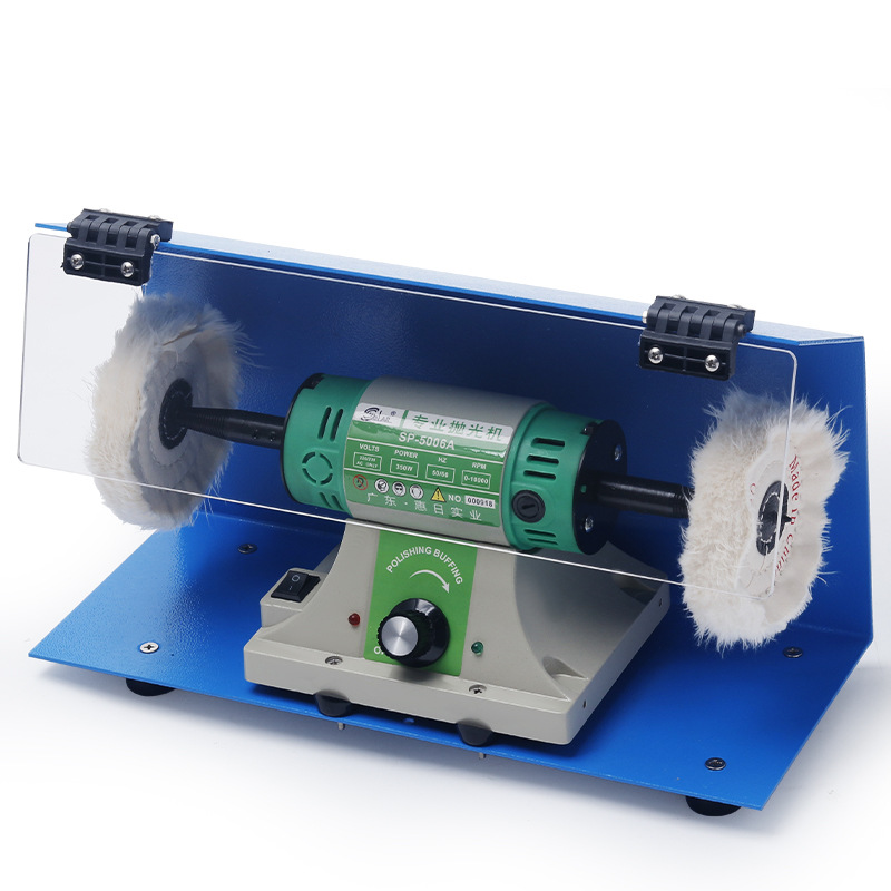 Bench Buffer Jewelry Polishing Machine - Yüksek Kaliteli Güvenli Motorlu Tampon Makinesi