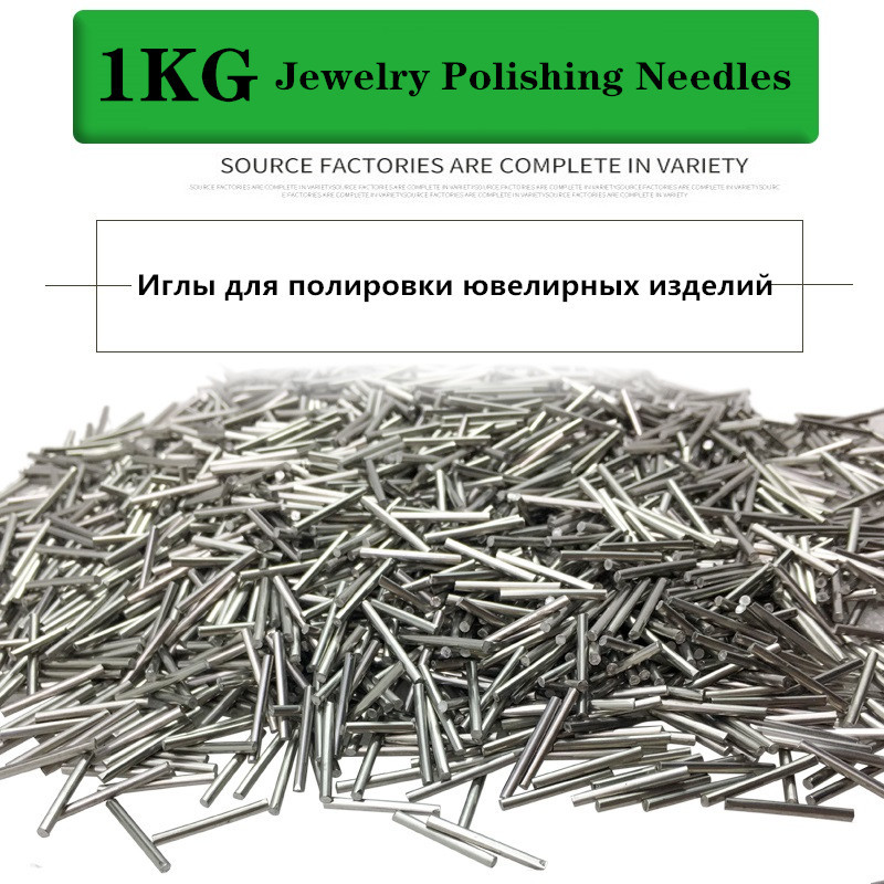 Jewelry Magnetic Tumbler Polisher Pin - 1KG Mini pin manyetik döner Tumbler