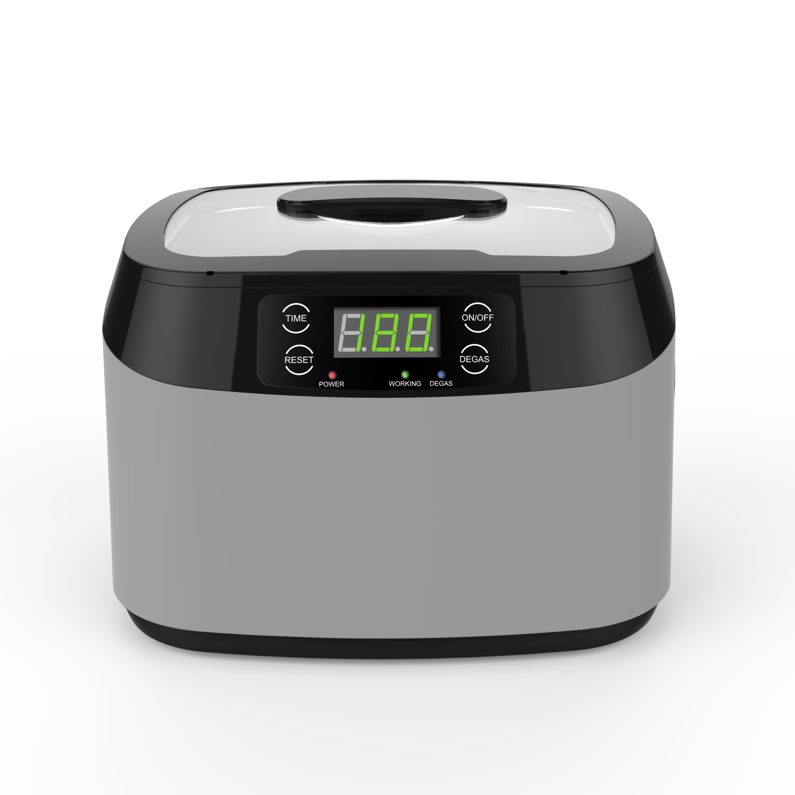 Ultrasonic Jewelry Cleaner Digital Timer - 1200 ml Yüksek Frekanslı Ultrasonik Temizleyici,
