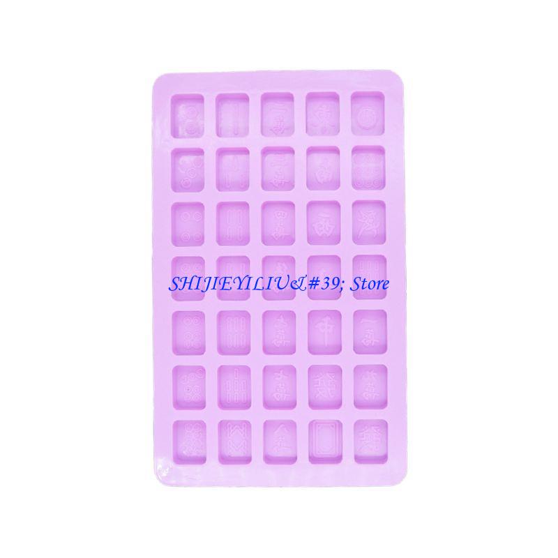 Casting Mold Jewelry Silicone Rubber - E21F Çin Mahjong için Reçine Kalıp