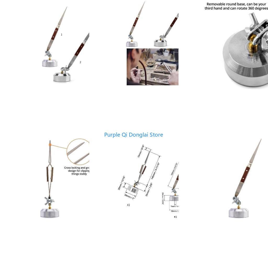 Third Hand Soldering Tweezers Base - L21E Üçüncü Cımbız Takı Tamiri için