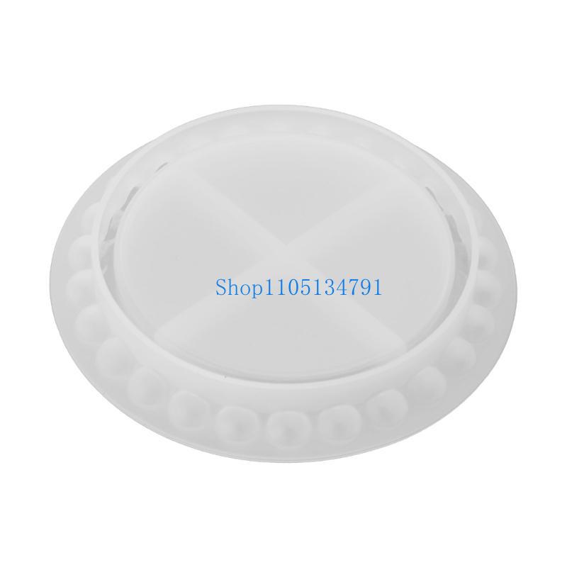 Casting Mold Jewelry Silicone Rubber - 98 Yuvarlak Boncuk Tepsisi Epoksi Reçine