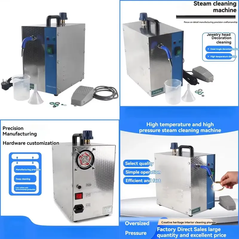 Jewelry Steam Cleaner Professional 2L - 2026 En Yeni Mücevher Temizleme Makinesi