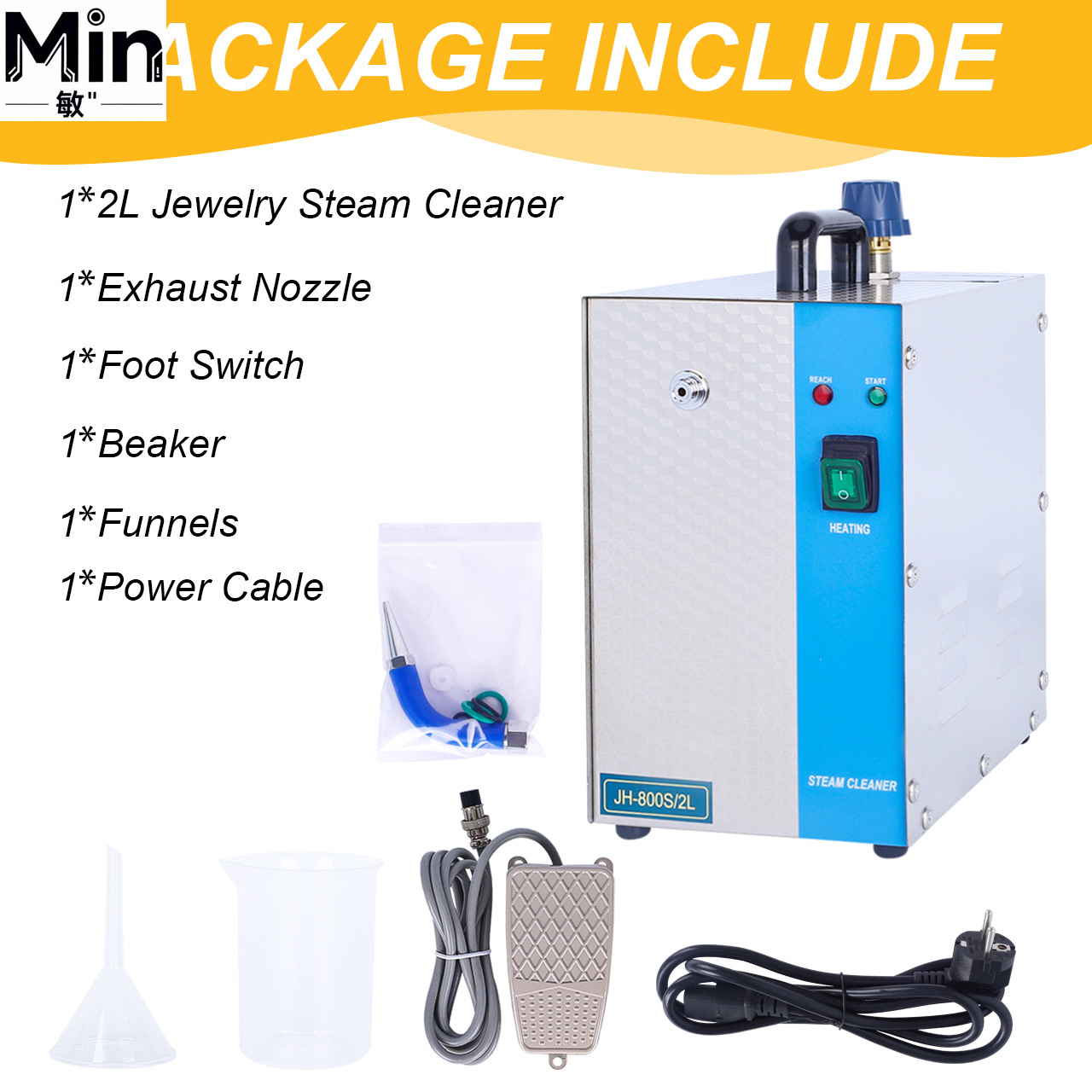 2L Mücevher Buharlı Temizleyic - Jewelry Steam Cleaner Professional 2L incelemesi ve fiyatı