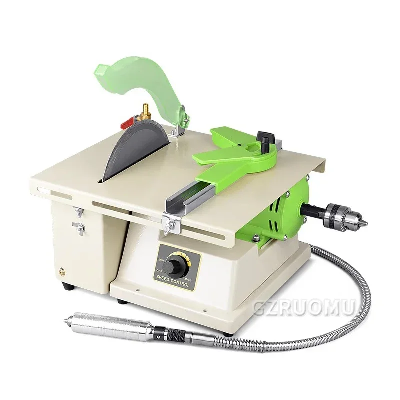 220V 1380W Çok Fonksiyonlu Tak - Bench Buffer Jewelry Polishing Machine incelemesi ve fiyatı