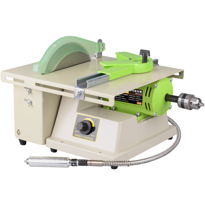 220V 1380W Çok Fonksiyonlu Tak - Bench Buffer Jewelry Polishing Machine incelemesi ve fiyatı