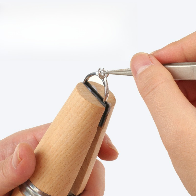Takı Ayarlaması ve Mikro Oyma  - Ring Clamp Wood Jewelry Setting Tool incelemesi ve fiyatı