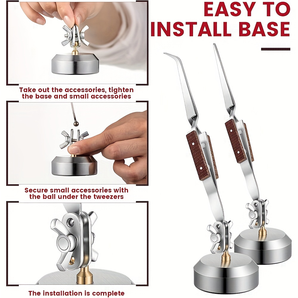 Üçüncü El Lehimleme Cımbızı 36 - Third Hand Soldering Tweezers Base incelemesi ve fiyatı