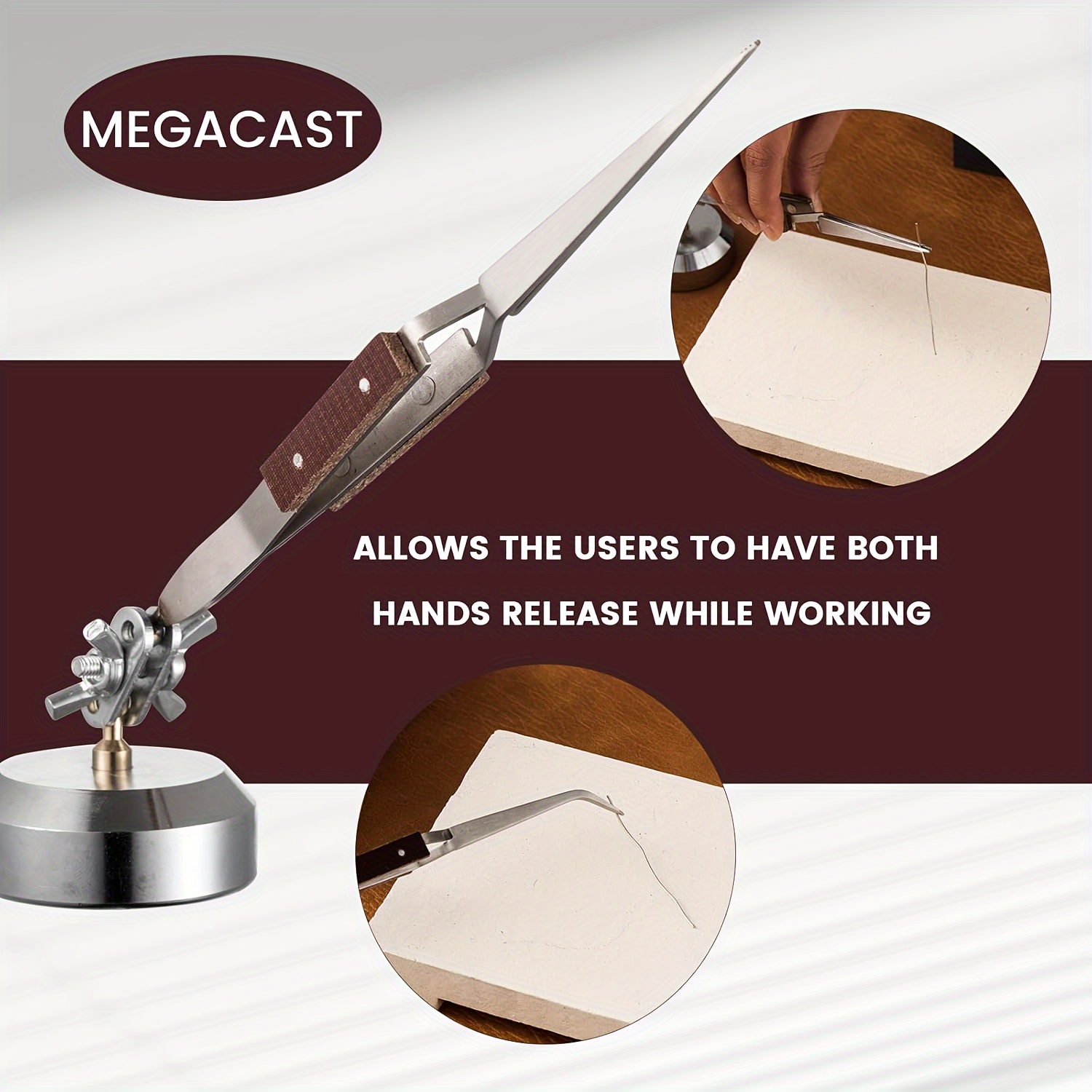 Üçüncü El Lehimleme Cımbızı 36 - Third Hand Soldering Tweezers Base incelemesi ve fiyatı