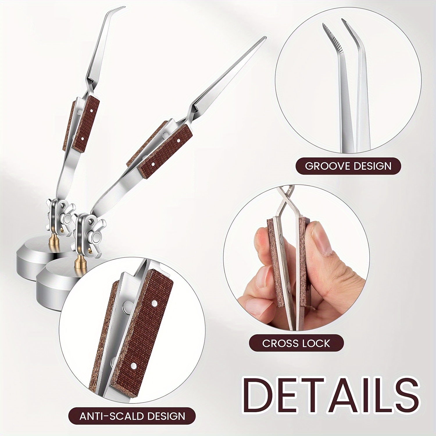 Üçüncü El Lehimleme Cımbızı 36 - Third Hand Soldering Tweezers Base incelemesi ve fiyatı