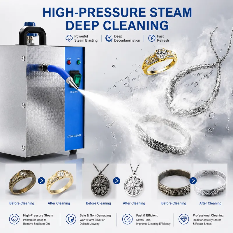 Profesyonel Mücevher Buharlı T - Jewelry Steam Cleaner Professional 2L incelemesi ve fiyatı