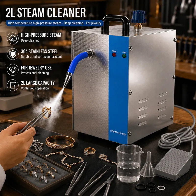 Profesyonel Mücevher Buharlı T - Jewelry Steam Cleaner Professional 2L incelemesi ve fiyatı