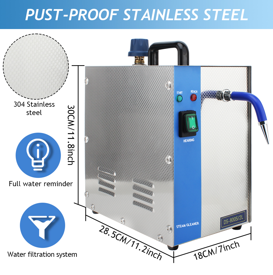 Auble 1300W 2L Profesyonel Pas - Jewelry Steam Cleaner Professional 2L incelemesi ve fiyatı