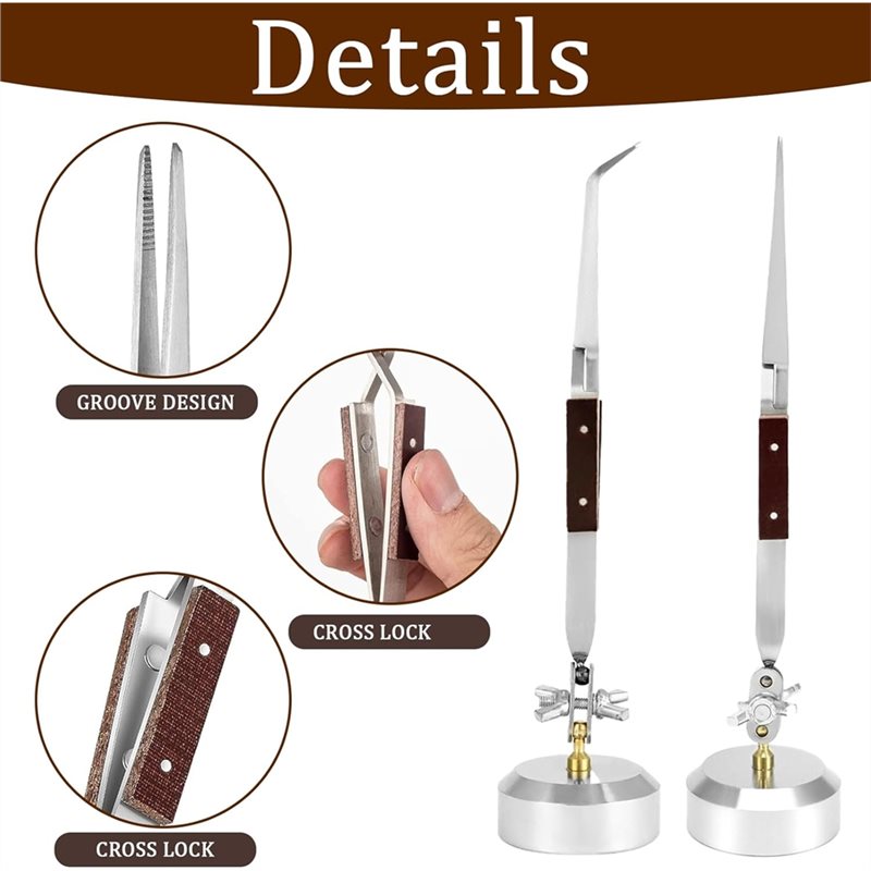AT63-Lehimleme Penseti, Tabanl - Third Hand Soldering Tweezers Base incelemesi ve fiyatı