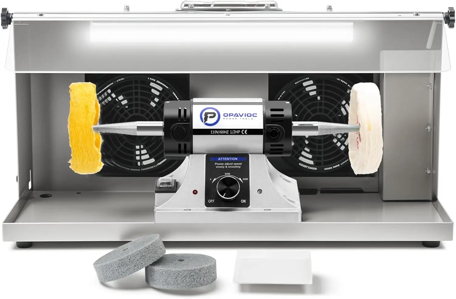 Mücevher Parlatıcı - Ayarlanab - Bench Buffer Jewelry Polishing Machine incelemesi ve fiyatı
