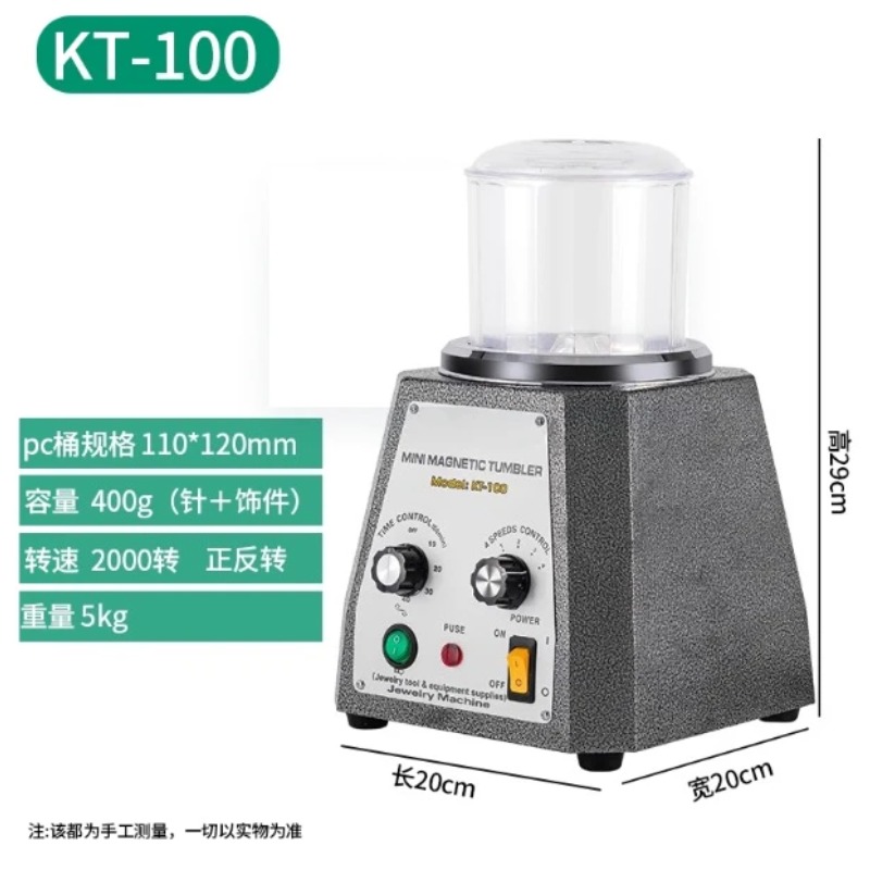 KT-100 Mini Manyetik Pimli Tam - Jewelry Magnetic Tumbler Polisher Pin incelemesi ve fiyatı
