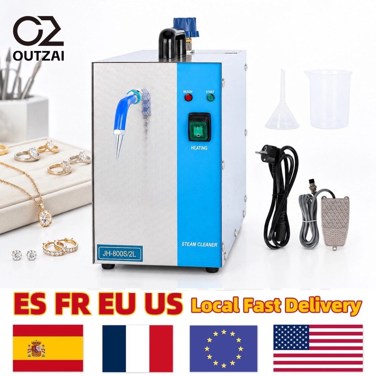110V 2L Profesyonel Mücevher B - Jewelry Steam Cleaner Professional 2L incelemesi ve fiyatı