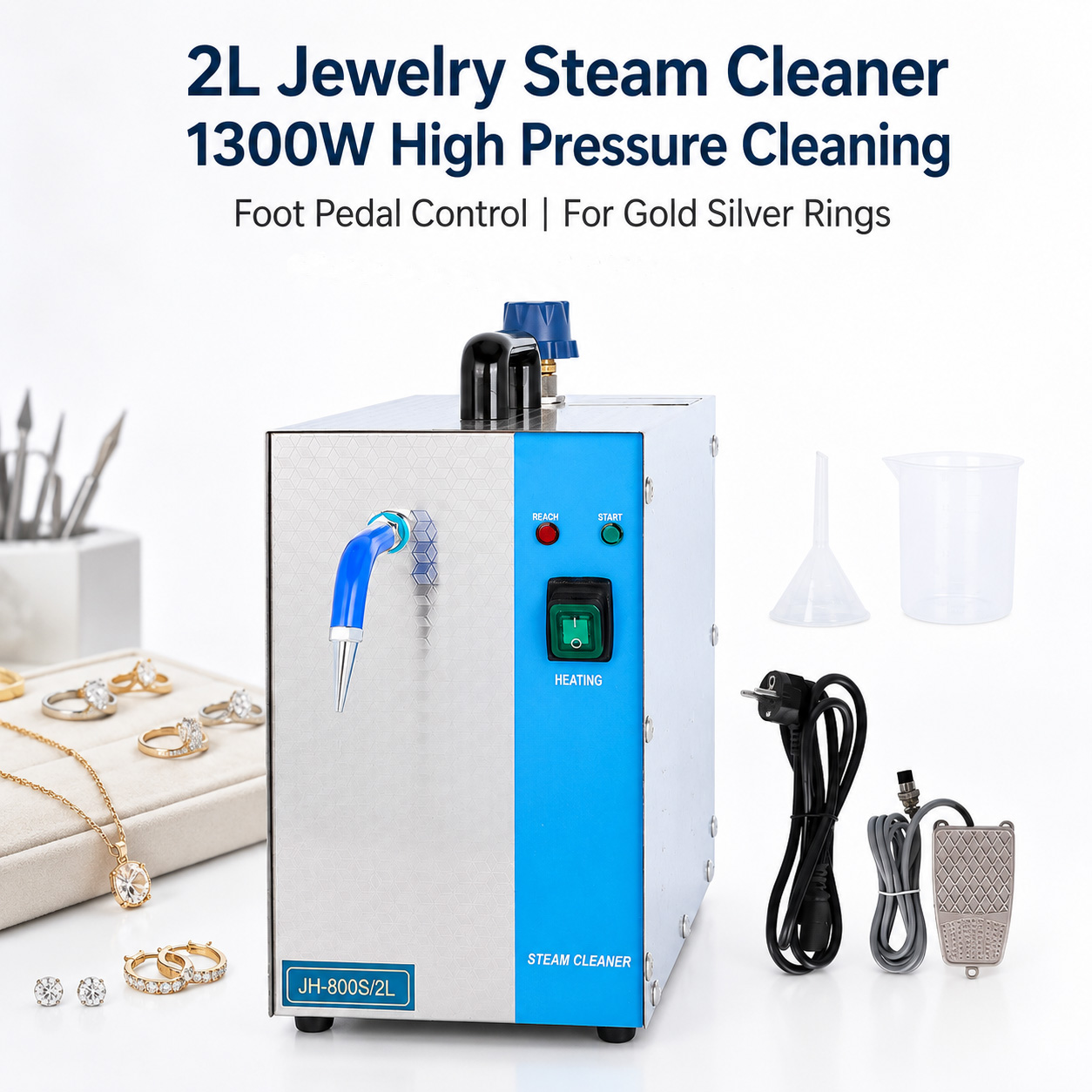 110V 2L Profesyonel Mücevher B - Jewelry Steam Cleaner Professional 2L incelemesi ve fiyatı