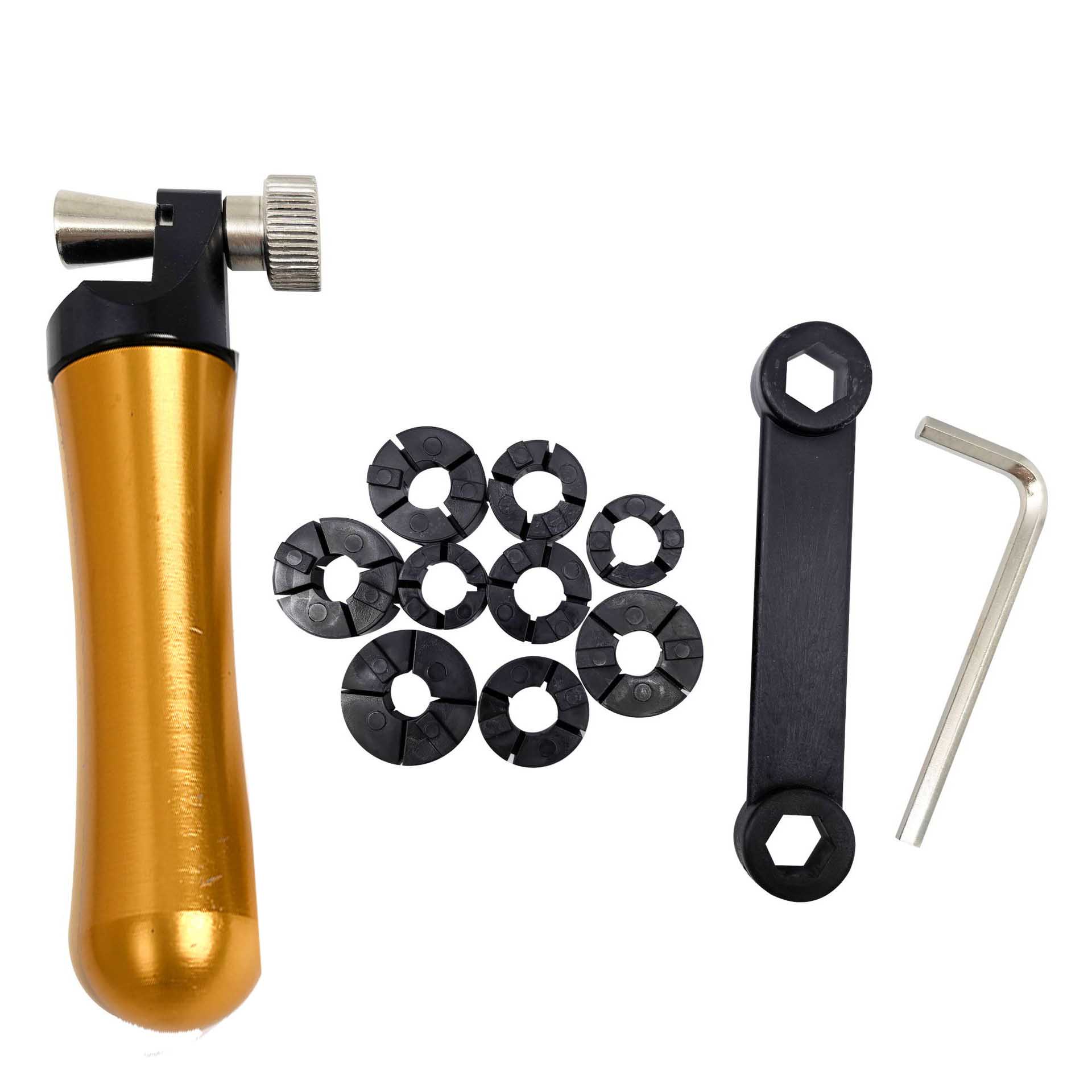 Pirinç/Ahşap Saplı Yüzük Yerle - Ring Clamp Wood Jewelry Setting Tool incelemesi ve fiyatı