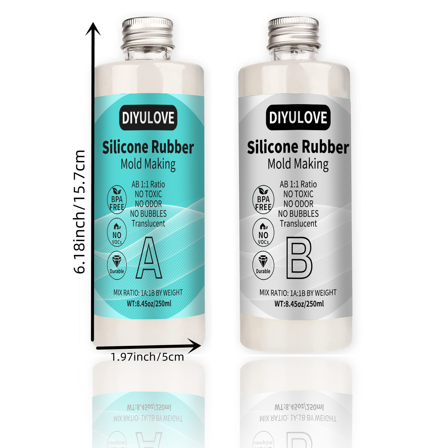 Platin Sıvı Silikon 15A Sıvı S - Casting Mold Jewelry Silicone Rubber incelemesi ve fiyatı