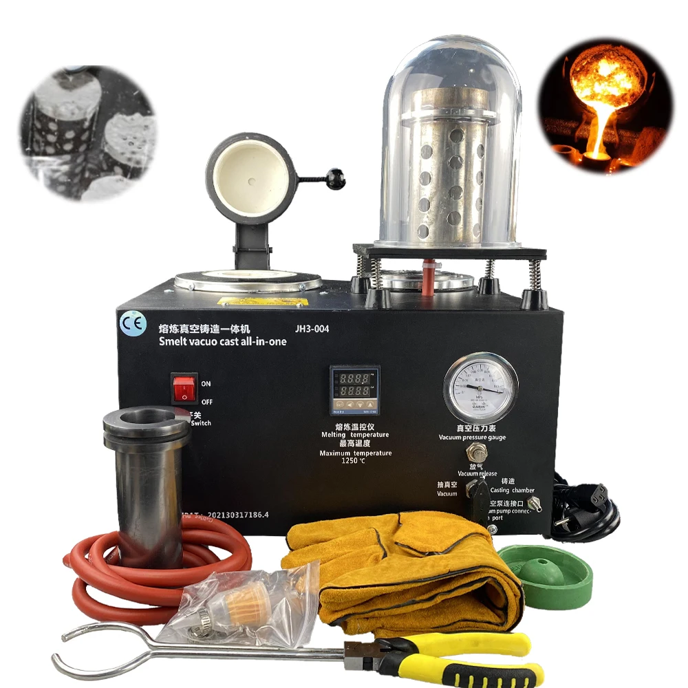 110V 2kg 1150 ℃   Tencere Seti - Gold Melting Furnace Crucible 2Kg incelemesi ve fiyatı