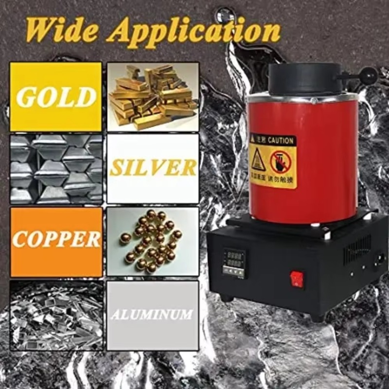 【Sıcak】2026 NIUPIKA Elektrikli - Gold Melting Furnace Crucible 2Kg incelemesi ve fiyatı