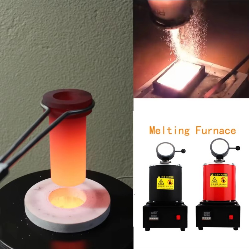 【Sıcak】2026 NIUPIKA Elektrikli - Gold Melting Furnace Crucible 2Kg incelemesi ve fiyatı