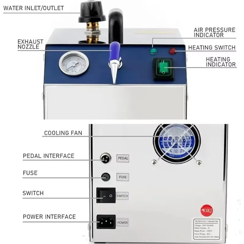 Profesyonel Takı Buharlı Temiz - Jewelry Steam Cleaner Professional 2L incelemesi ve fiyatı