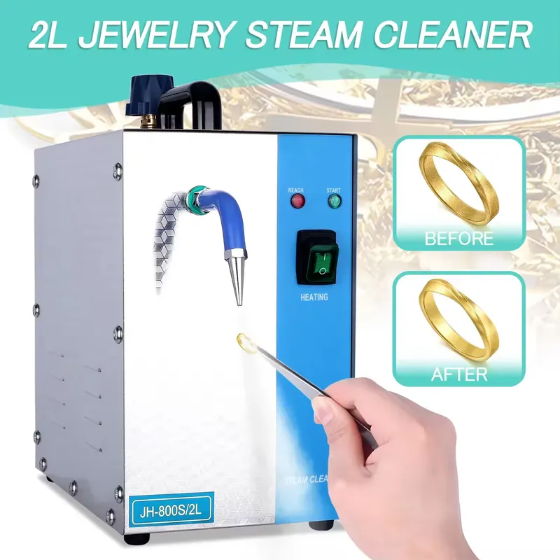 1300W Profesyonel Buharlı Temi - Jewelry Steam Cleaner Professional 2L incelemesi ve fiyatı
