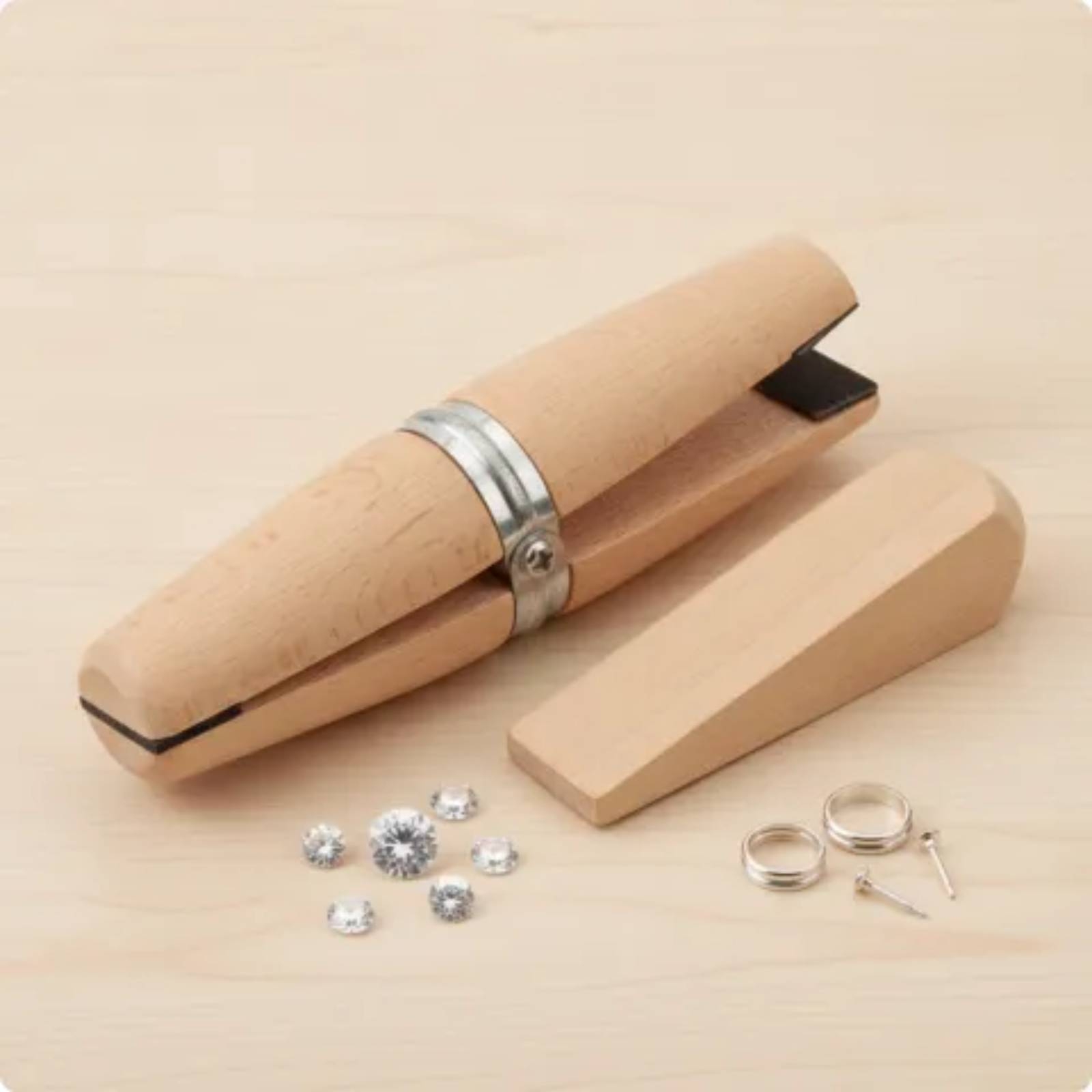 Takı Bant Kelepçesi, İz Bırakm - Ring Clamp Wood Jewelry Setting Tool incelemesi ve fiyatı