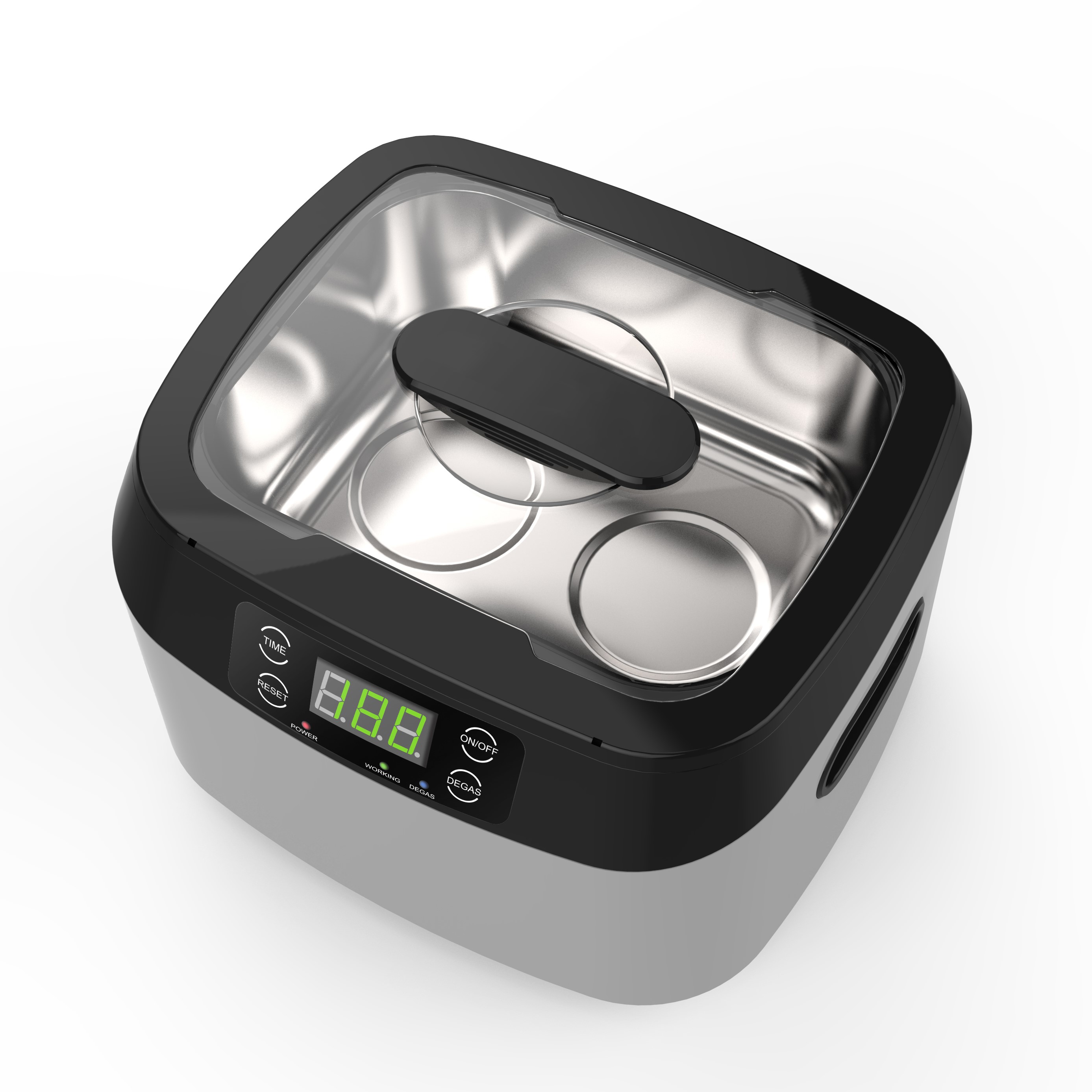 1200 ml Yüksek Frekanslı Ultra - Ultrasonic Jewelry Cleaner Digital Timer incelemesi ve fiyatı