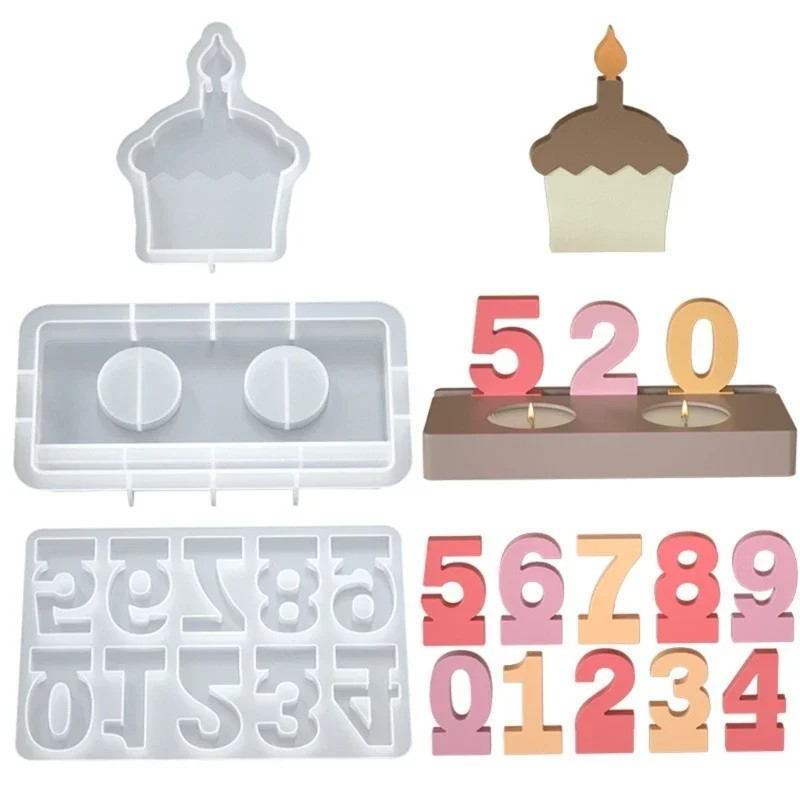 Doğum Günü Mumu Sayısal Kalıpl - Casting Mold Jewelry Silicone Rubber incelemesi ve fiyatı