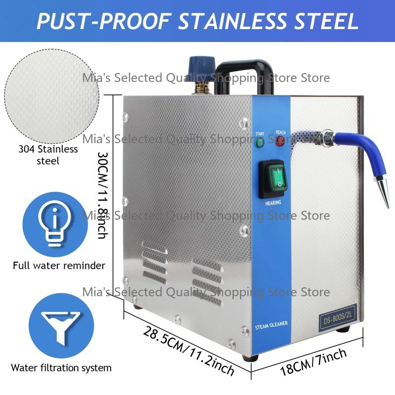 Beyaz 2L 1300W Profesyonel Tak - Jewelry Steam Cleaner Professional 2L incelemesi ve fiyatı