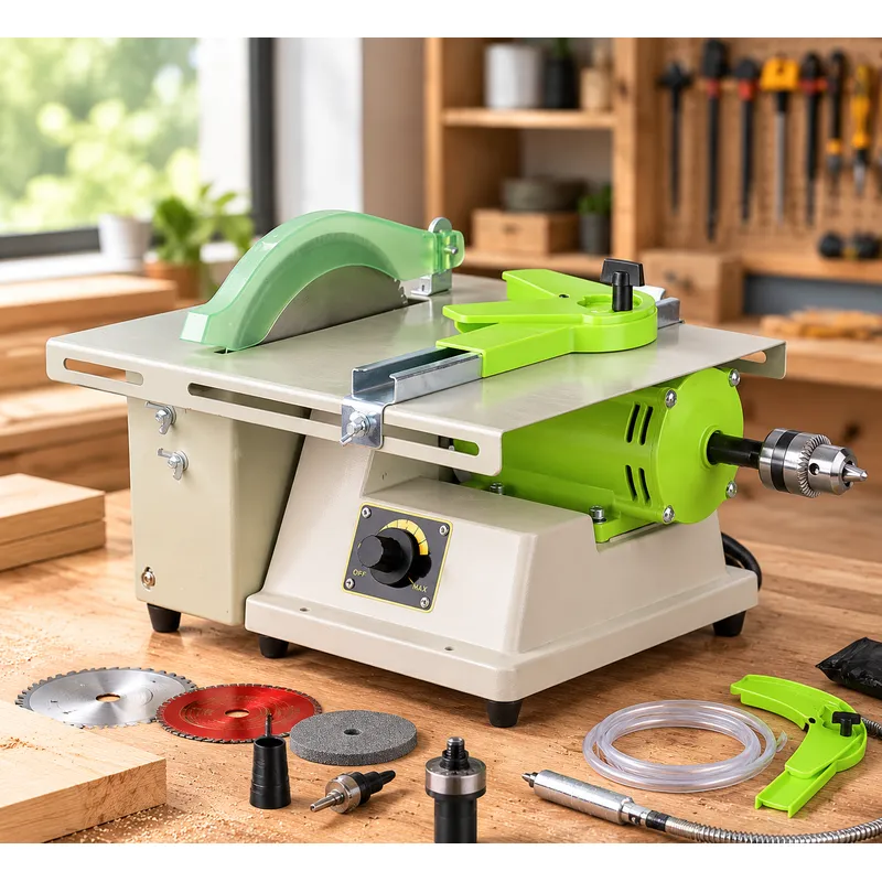 220V 1380W Çok Fonksiyonlu Müc - Bench Buffer Jewelry Polishing Machine incelemesi ve fiyatı