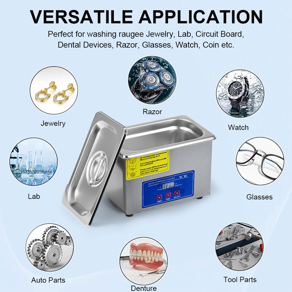 40KHZ Ultrasonik Temizleyici E - Ultrasonic Cleaner Machine Glasses Denture incelemesi ve fiyatı
