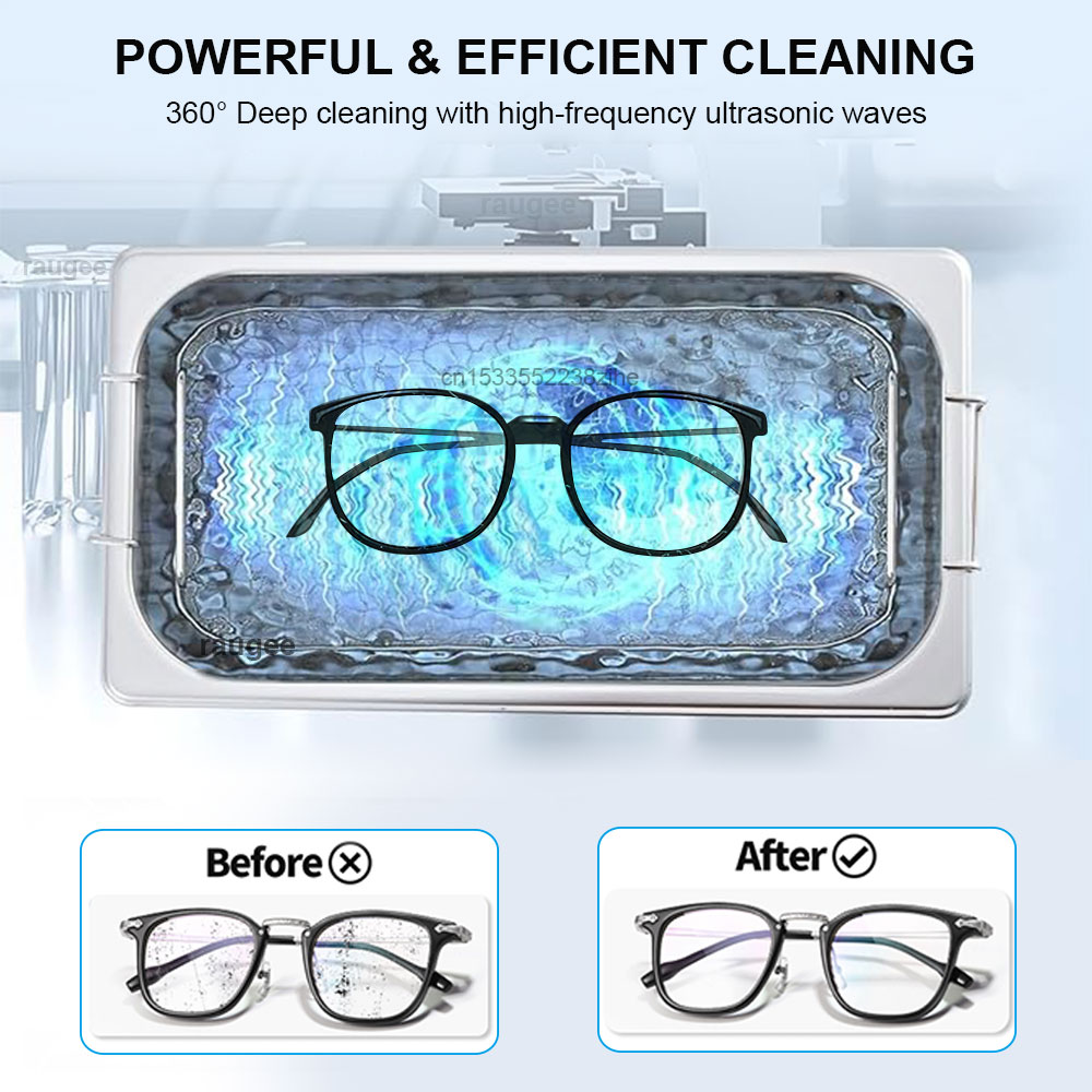 40KHZ Ultrasonik Temizleyici E - Ultrasonic Cleaner Machine Glasses Denture incelemesi ve fiyatı