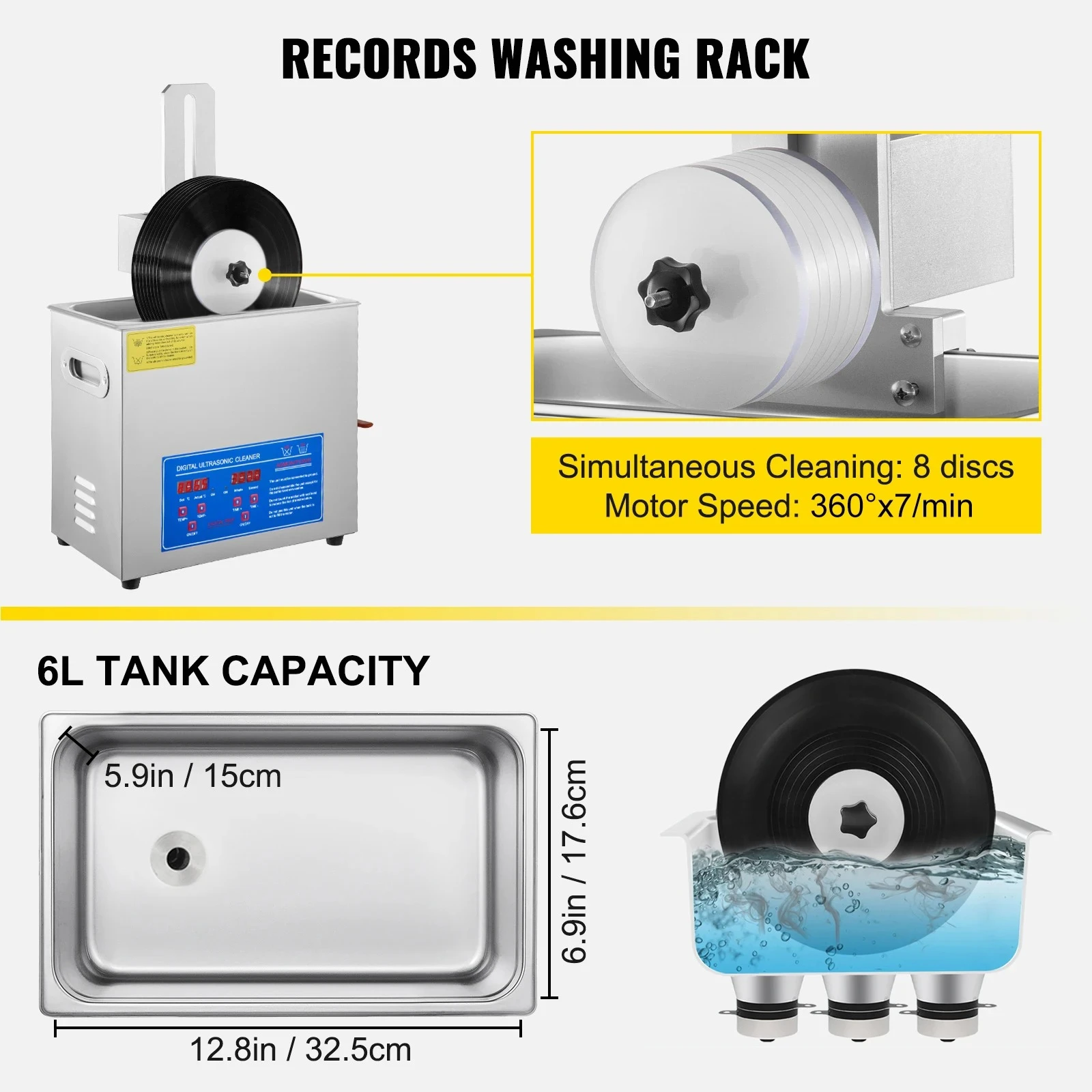 Taşınabilir Temizleme Yıkama M - Ultrasonic Jewelry Cleaner Digital Timer incelemesi ve fiyatı