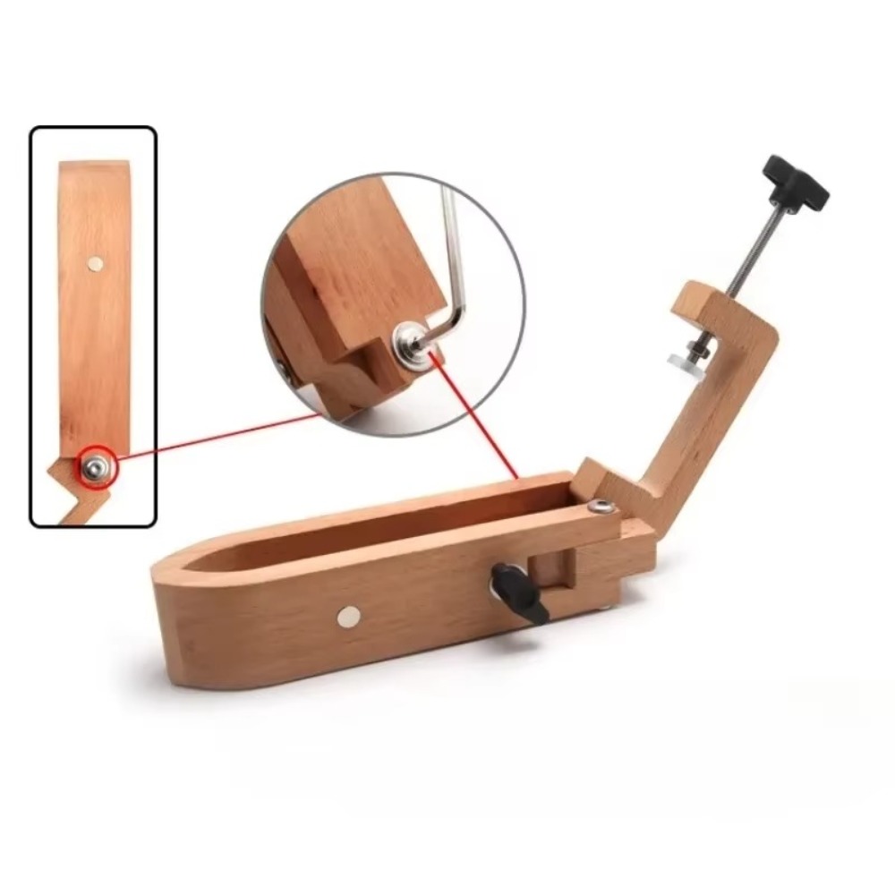 1 adet Ahşap Halka Kelepçesi,  - Ring Clamp Wood Jewelry Setting Tool incelemesi ve fiyatı