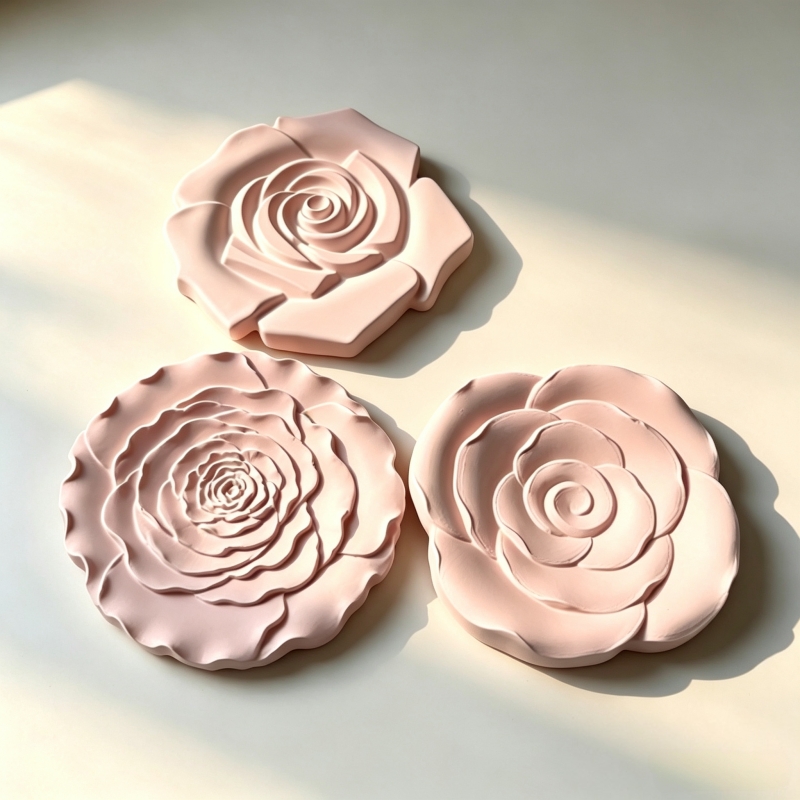 Gül Çiçeği Temalı Takı Saklama - Casting Mold Jewelry Silicone Rubber incelemesi ve fiyatı