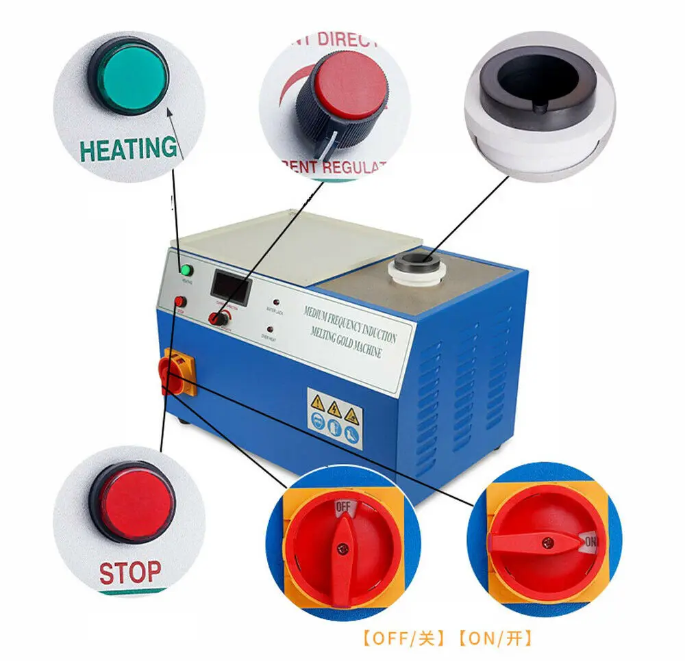220V 2KG Yüksek Sıcaklık Plati - Gold Melting Furnace Crucible 2Kg incelemesi ve fiyatı